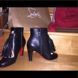 Christian Louboutin Booties with tassels